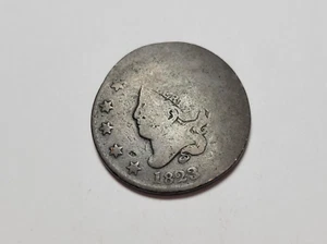 1823 Krönchenkopf großer Cent KOSTENLOSER VERSAND - Bild 1 von 2