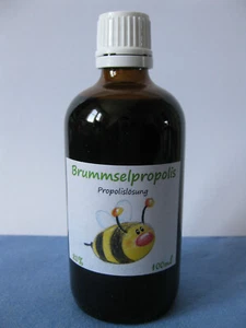 100 ml Natur Propolis 20% Lösung Tinktur Tropfen Imkerqualität Brummsel Bienen ~ - Picture 1 of 2