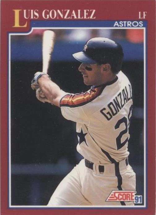 1991 Score Rookie & Traded - Luis Gonzalez #99T