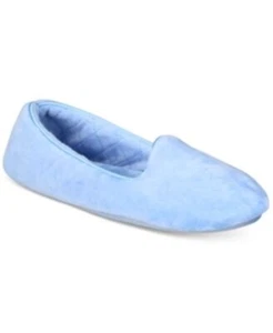 Charter Club Women's Loafer Pull-On Slippers - Blue - Size: XL - Picture 1 of 8