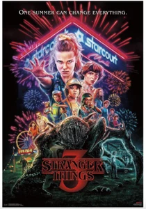Trends International Netflix Stranger Things: Season 3 Wall Poster 22.375" x 34" - Picture 1 of 2