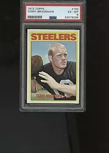 Topps FB 1972 Terry Bradshaw Pittsburgh Steelers #150 ⭐️ PSA grado 6 - Imagen 1 de 2