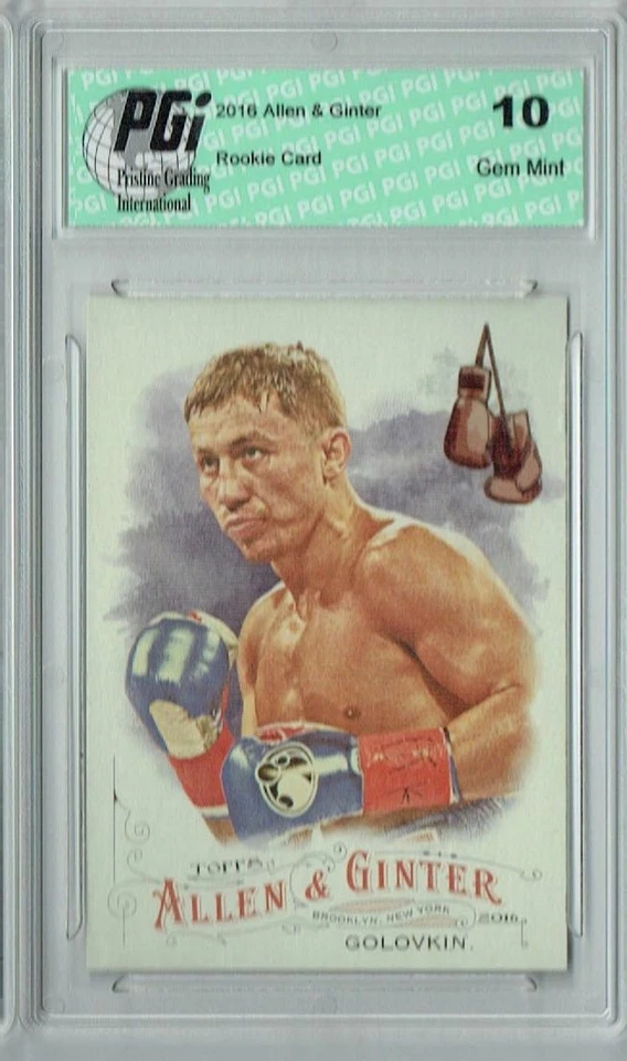 Gennady Golovkin 2016 Allen & Ginter #119 Rookie Card PGI 10 - Image 1 of 1