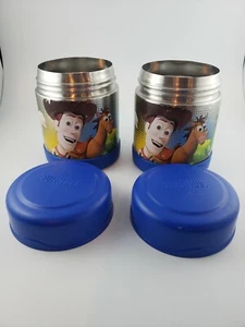 (2) Thermos DISNEY'S Toy Story To The Rescue acciaio inox/plastica 10 oz - Foto 1 di 7