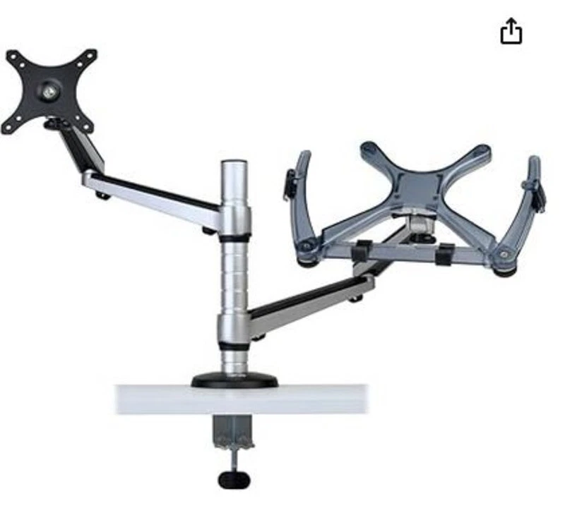 TRIPP LITE DDR1327NBMSC Dual Display LCD 13 to 27-Inch, Laptop 15-Inch Swivel Ti - Image 1 of 1