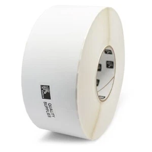 Zebra 10011992 4/Pk 1015/Roll 3"x5" 3000T Thermal Permanent Label Matte White - Picture 1 of 3