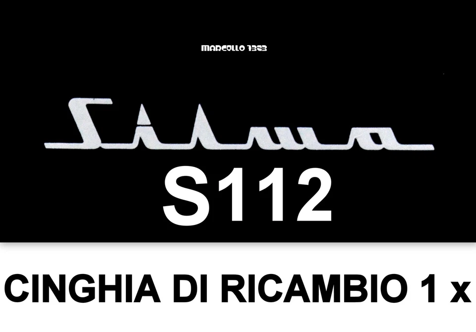 ★CINGHIA DI RICAMBIO MOTORE 1 x PROIETTORE SILMA S 112 SUPER 8 mm★ - Immagine 1 di 1
