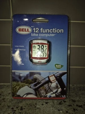 Bicycle Computer 12 Function - Quality Bell F12 -  BRAND NEW SEALED - Fast Ship - Image 1 of 2
