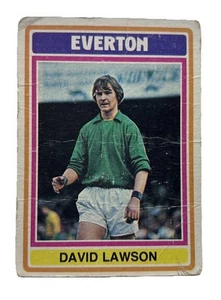 Topps Football 1976 - # 77 - DAVID LAWSON - Everton  - Bild 1 von 3