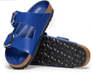 Sandalias de cuero con hebilla grande BIRKENSTOCK Arizona para mujer EU 40/US 9 - cobalto - Imagen 1 de 14
