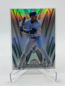 2024 LEAF METAL GARY SHEFFIELD SILVER PRISMATIC #D 16/185 SP - Picture 1 of 1