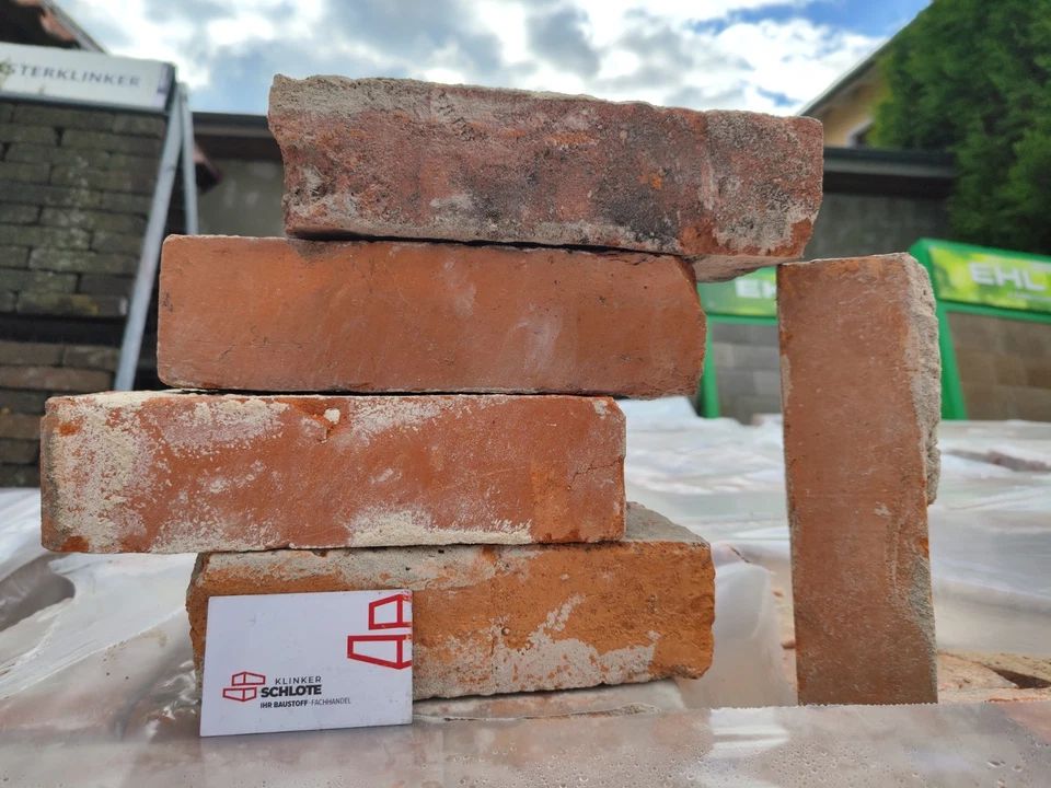 Abrissziegel gebrauchte Klinker- Ziegel im RF rot bunt ab 1,00€ Stück - Bild 1 von 4