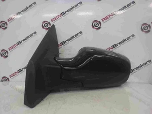 Renault Clio MK3 2005-2009 Passenger NS Wing Mirror Black 676 - Picture 1 of 2