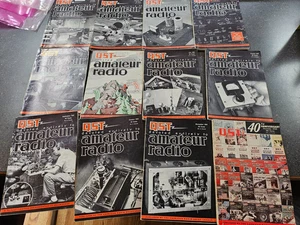 ARRL QST Magazine Ham Radio Entire year 1955 good condition - Afbeelding 1 van 14