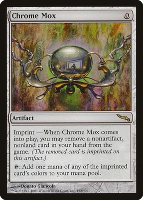 Mirrodin  MTG  Chrome Mox  Magic NM - Image 1 of 2