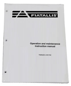 Fiat-Allis Fx200LC Raupenbagger Betriebsanleitung Bediener Wartungsbuch - Bild 1 von 1