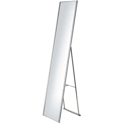Adesso WK2444-22 Alice 59 X 14 inch Satin Steel Floor Mirror — 第 1/4 张图片