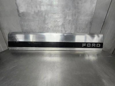 92-97 Ford F150 F250 F350 Rear Tailgate Black Reflector Finish Panel Molding OEM - Image 1 of 4