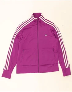 ADIDAS Giacca Top Tuta Donna UK 20 2XL Viola Poliestere AL13 - Foto 1 di 3