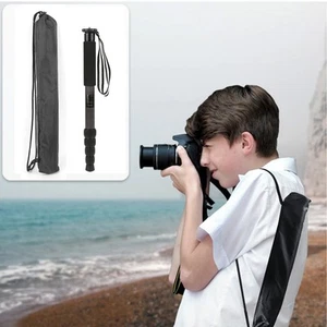 P285C Carbon Fiber Monopod SLR 5 Sections Compact For Camera Tripod Ball Hea Hot - Bild 1 von 20