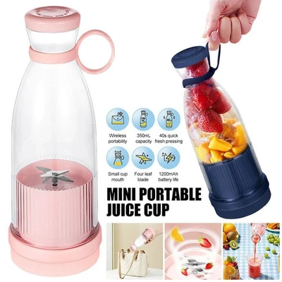 Portable Blender Personal Bottle Powerful Mini Fresh Juice,Blender Juicing Cup - Image 1 of 4