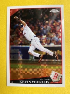 Kevin Youkilis : 2009 Topps Chrome Refractors #31 : Boston Red Sox - Picture 1 of 2