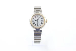 Mens Dunhill Millenium Two Tone Steel Watch Quartz Working - Picture 1 of 6