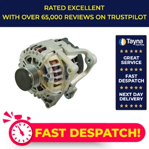 Alternator fits VAUXHALL INSIGNIA A 1.8 08 to 17 NAPA 1202310 1204621 13500329 - Picture 1 of 7