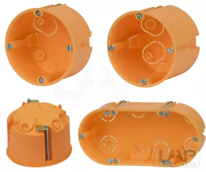 Latas de pared huecas latas de cavidad latas de interruptor lata de dispositivo HW lata plana profunda Ø68 mm - Imagen 1 de 5