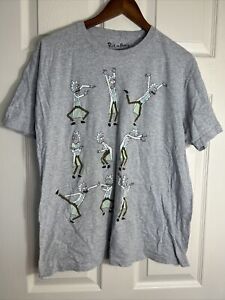 Rick And Morty Science Dancing Moving T Shirt Size Large Logo Adult Swim