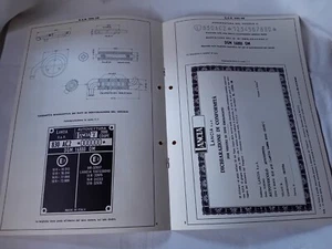 LANCIA GAMMA 2000 COUPE TIPO 830 AC2 Scheda omologazione originale 1977 DIAGRAM - Imagen 1 de 4