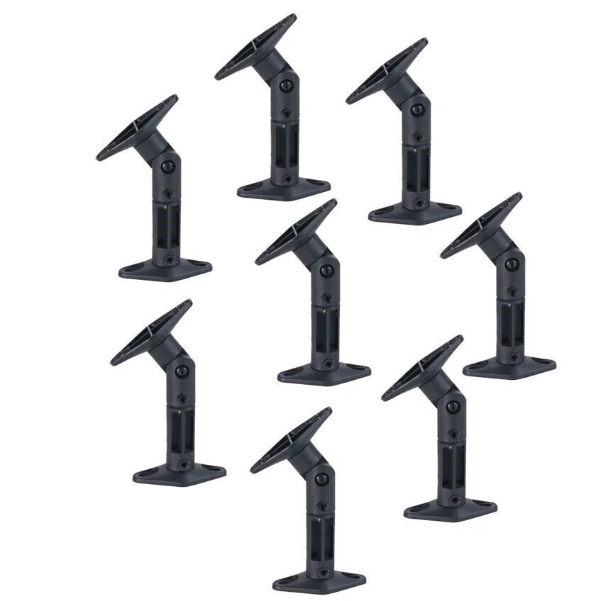 8 PACK UNIVERSAL CEILING WALL SATELLITE SPEAKER MOUNT BRACKETS HOME THEATER BOSE - Image 1 of 4