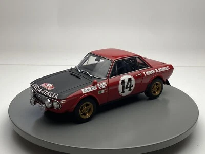AUTOART 1/18 87218 LANCIA FULVIA 1.6HF WINNER OF RALLY MONTE CARLO 1972 (NOREV) - Immagine 1 di 4