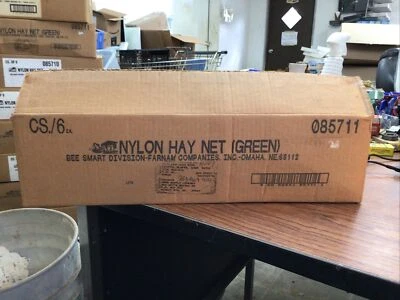 Caja de 6 redes de heno de nailon (VR5) Foto 1 de 4