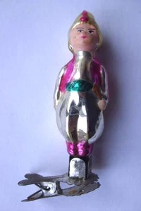 LITTLE MUCK 1950s Retro Rare Soviet USSR Glass Vintage Christmas Tree Ornaments! - Picture 1 of 3