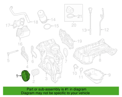 Mercedes Benz Genuine ML350 2007-2015 Vibration Damper OE 2760300903 - Image 1 of 3