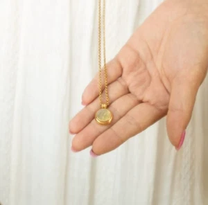 Ciondolo vetro deserto libico 12 ct tektite libica autentico vetro deserto libico - Foto 1 di 8