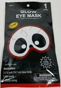 Halloween Glow in the Dark Eye Skeleton Mask - Picture 1 of 2
