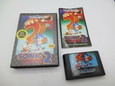 Sonic the Hedgehog 2 (Genesis, 1992)   Complete in Box - CIB