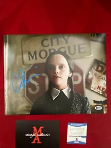 CHRISTINA RICCI HANDSIGNIERTES SIGNED 11x14 FOTO! THE ADDAMS FAMILY! BECKETT! - Bild 1 von 5