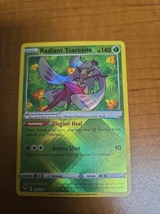 Radiant Tsareena 016/195 Swsh12: Sword & Shield - Silver Tempest Holo - Picture 1 of 2