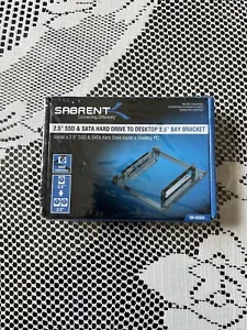 Sabrent 2.5 to 3.5 Inch Internal Hard Disk Drive Mounting Bracket Kit BK-HDDH - Picture 1 of 1