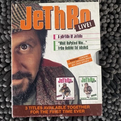 Jethro Live Box Set 4 Cassettes 3 Comedy Shows 1993 1994 & 1995 - Image 1 of 4