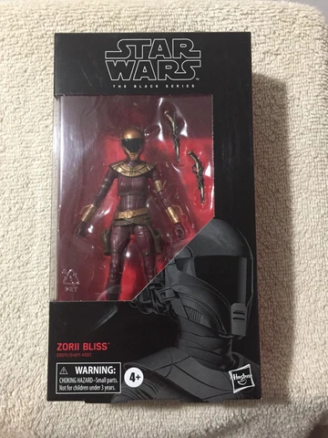 Hasbro Star Wars Black Series 103 Zorii Bliss New / Sealed Cover