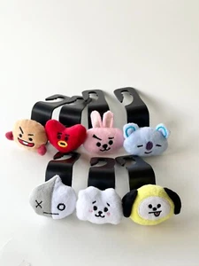 BTS BT21 x Line Friends Personaggi Peluche Seggiolino Auto Gancio Accessori Auto Stoccaggio - Foto 1 di 12