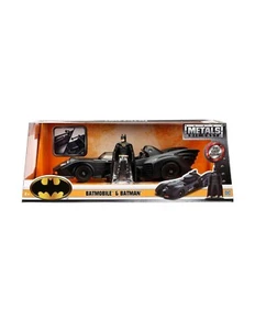 Dc comic Batman Batmobile 1989 escala 1/22 diecast con figura Batman Jada toy - Imagen 1 de 8