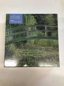 Rompecabezas de 1000 piezas NUEVO SELLADO National Gallery Monet The Water-Lily Pond - Imagen 1 de 2