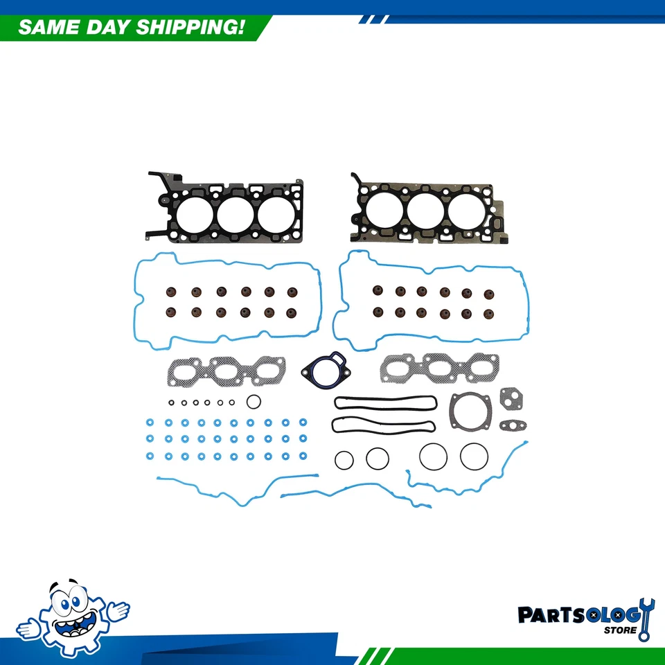 DNJ HGS4109 MLS Cylinder Head Set For 00-04 Jaguar Lincoln LS S-Type 3.0L DOHC - Image 1 of 1