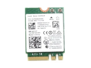INTEL 8260NGW PCIE M.2 2230 802.11AC WLAN BLUETOOTH 4.2 WIRELESS CARD 00JT530 - Picture 1 of 2