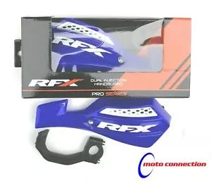 RFX MOTOCROSS HAND GUARDS BLUE / WHITE for YAMAHA YZ450F 2002 - 2023 - Picture 1 of 3